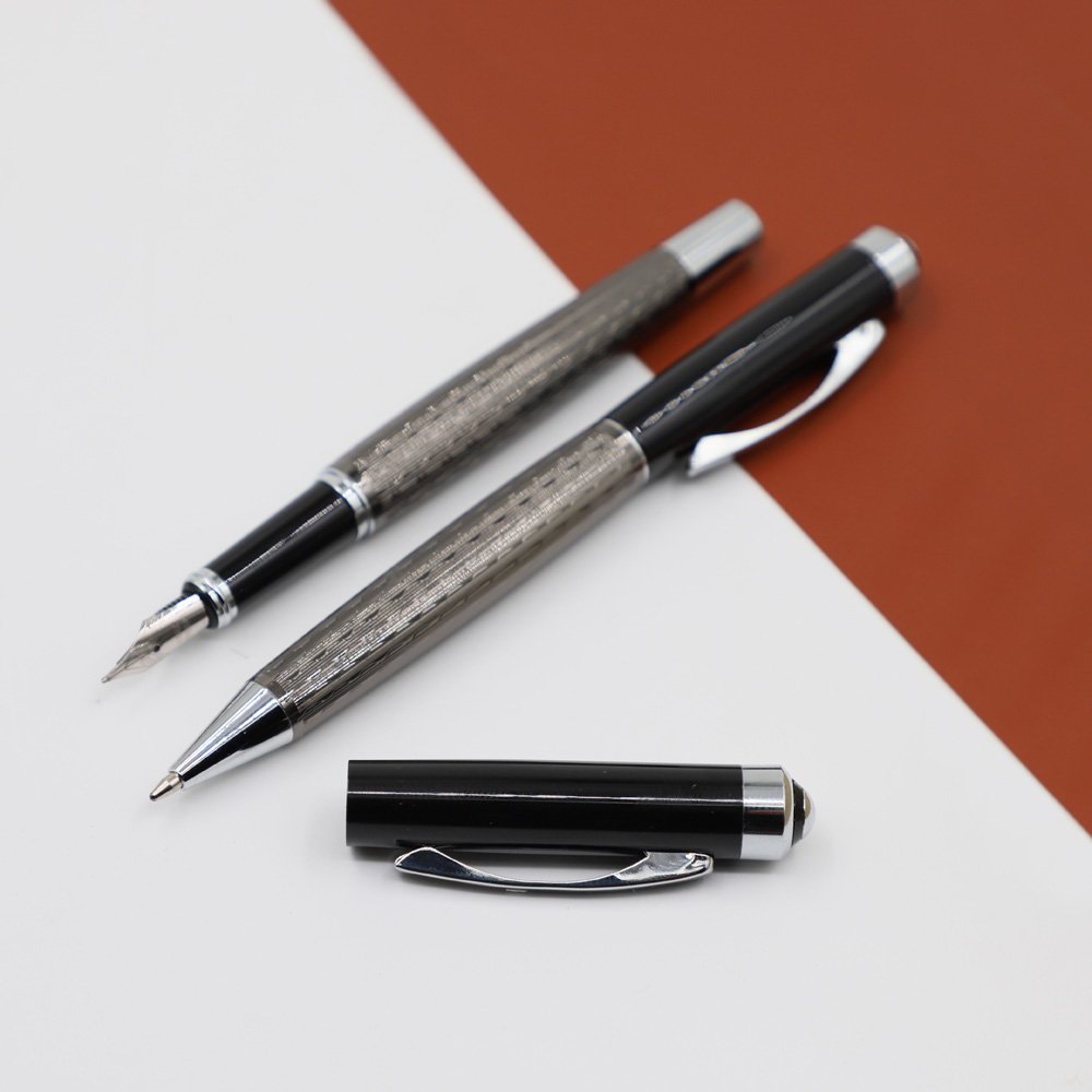 Vogven Marka İsme Özel Lüx Dolma Tükenmez Kalem ve Mürekkep Seti - Görsel 3