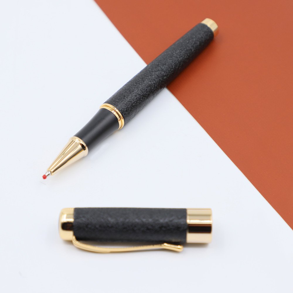 Vogven Marka İsme Özel Prestij Siyah Renk Roller Kalem - Görsel 3