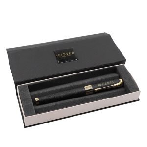 Vogven Marka İsme Özel Prestij Siyah Renk Roller Kalem