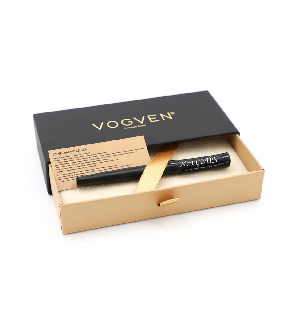 Vogven Marka İsme Özel Metal Roller Kalem - Görsel 5